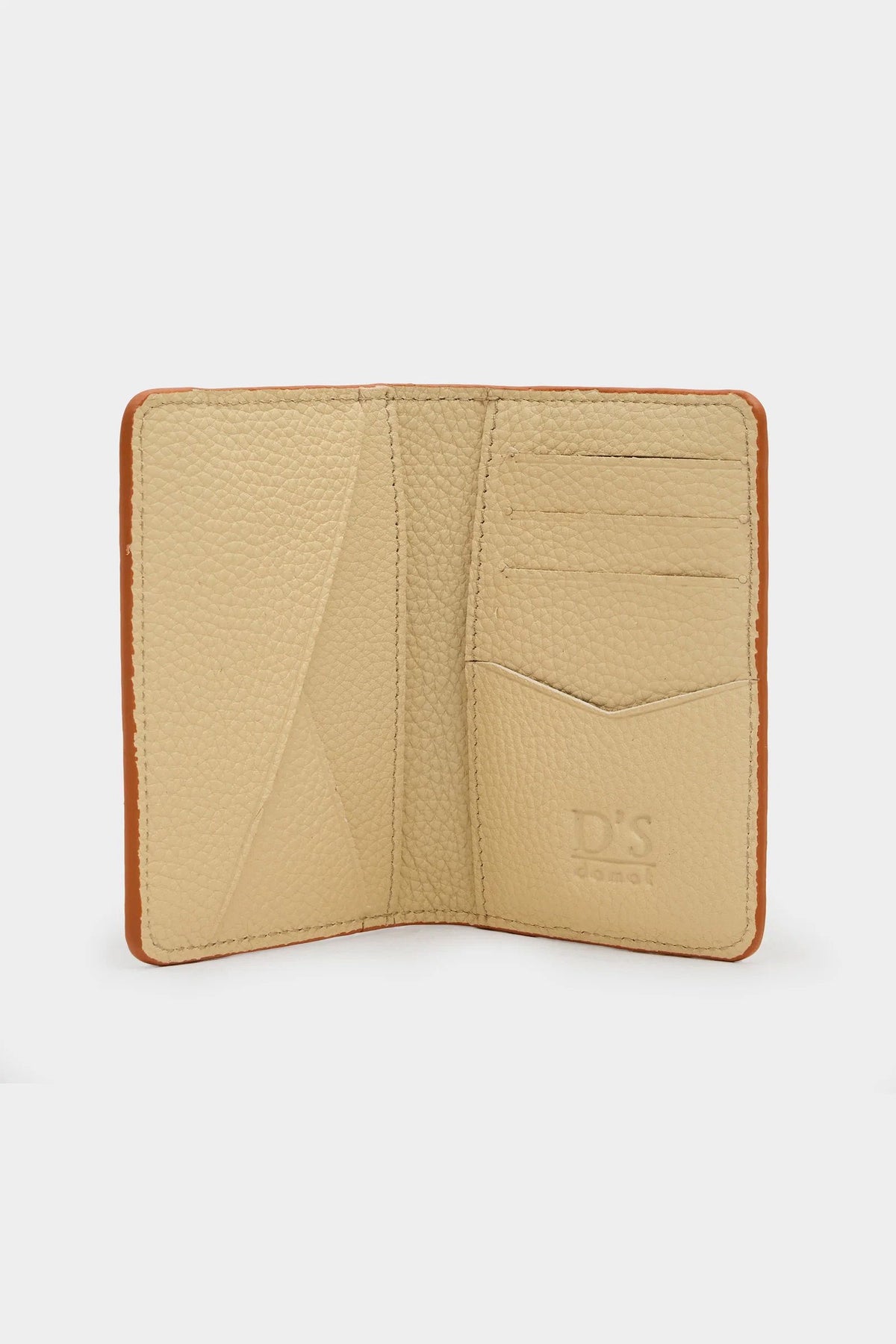Ds Damat Schwarze Echtleder Geldbörse