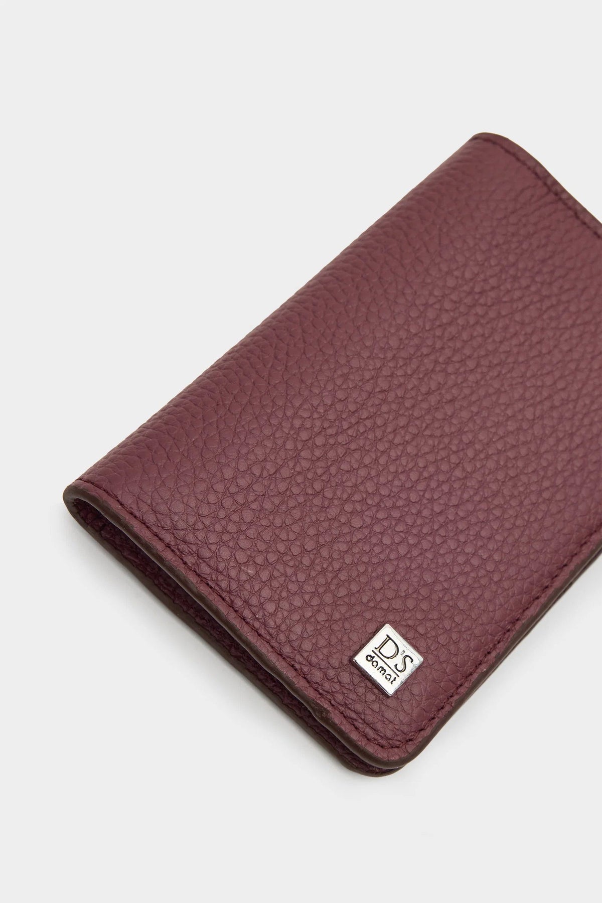 Ds Damat Schwarze Echtleder Geldbörse