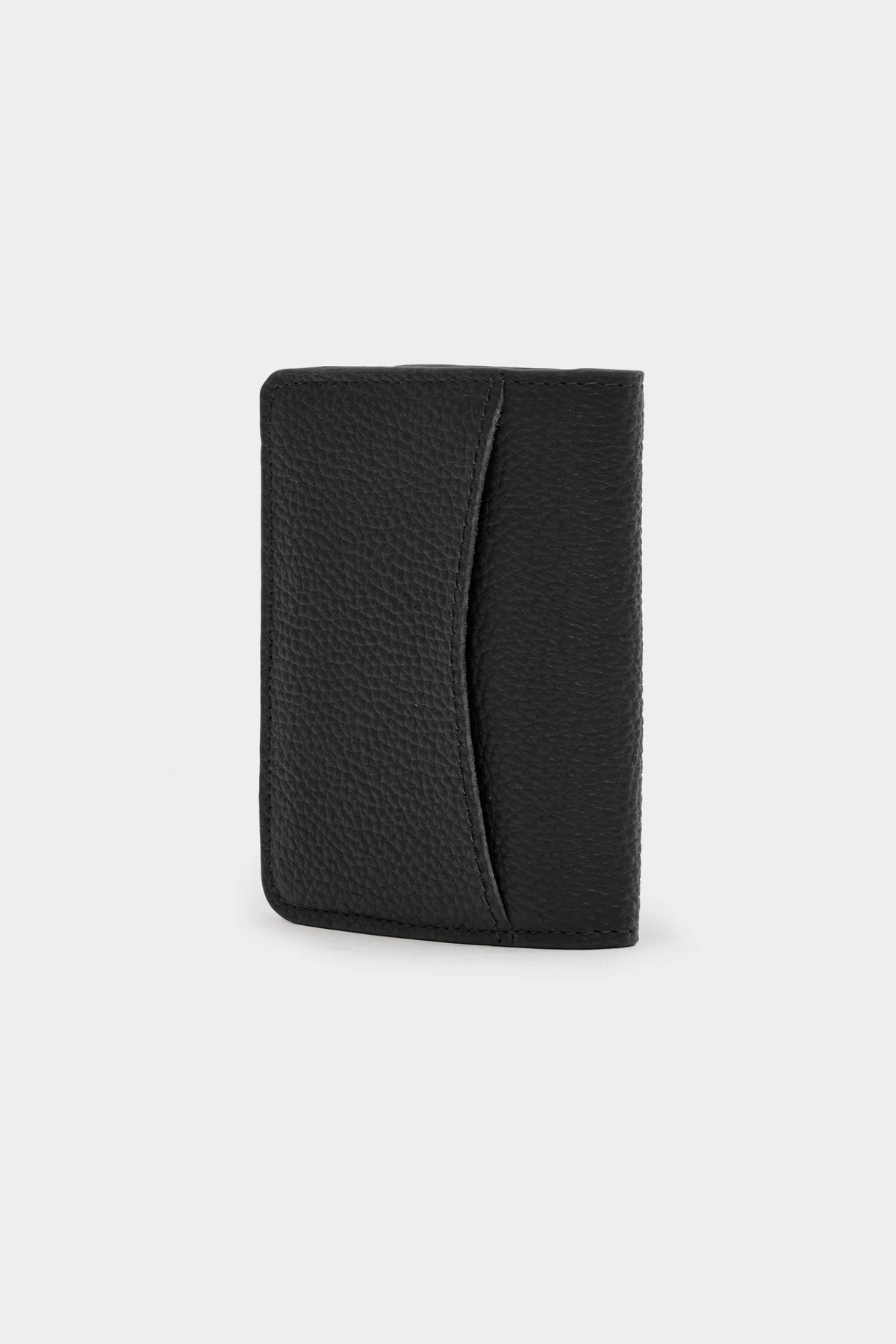 Ds Damat Schwarze Echtleder Geldbörse