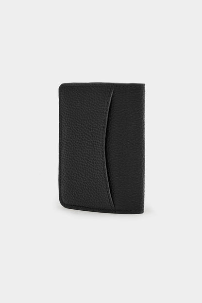Ds Damat Schwarze Echtleder Geldbörse