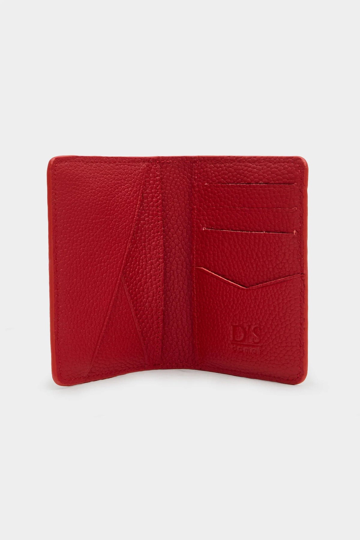 Ds Damat Schwarze Echtleder Geldbörse