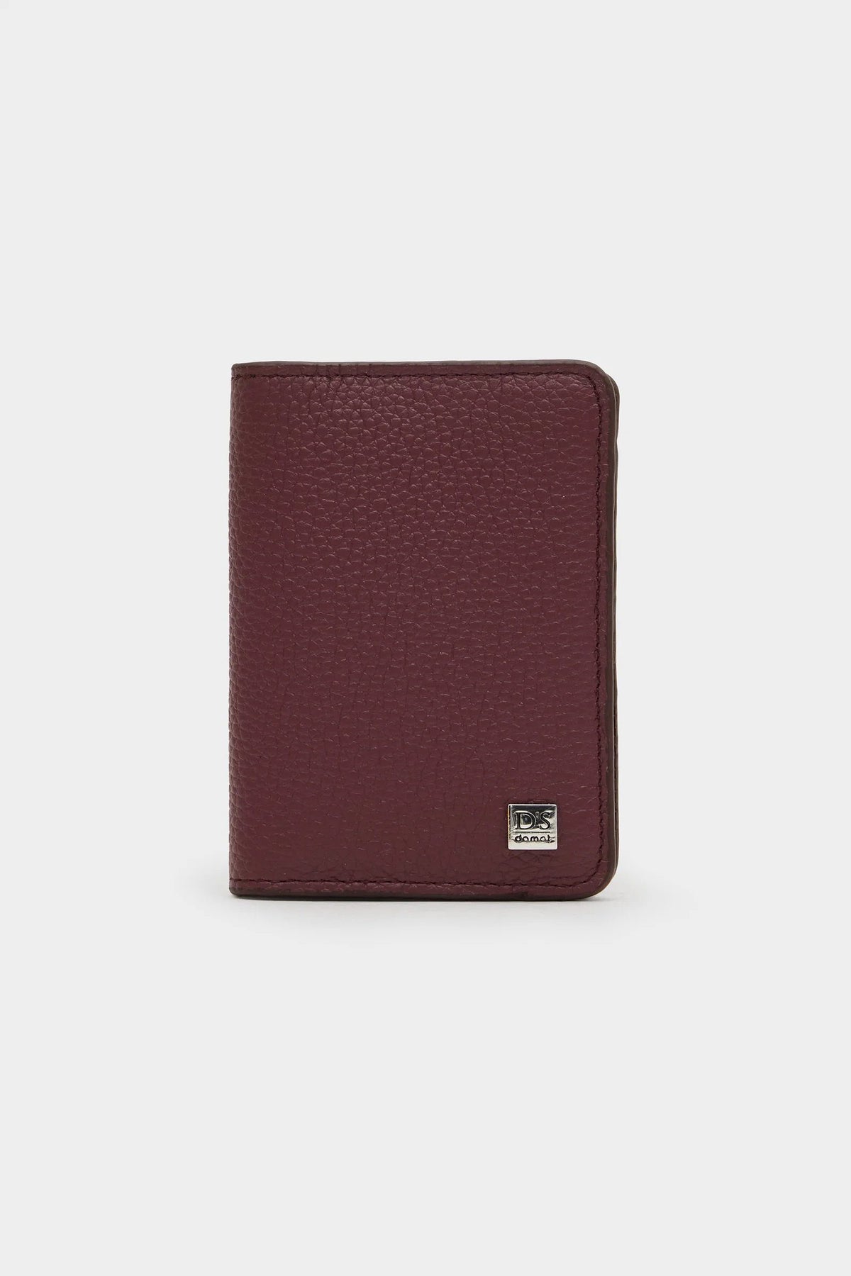 Ds Damat Schwarze Echtleder Geldbörse
