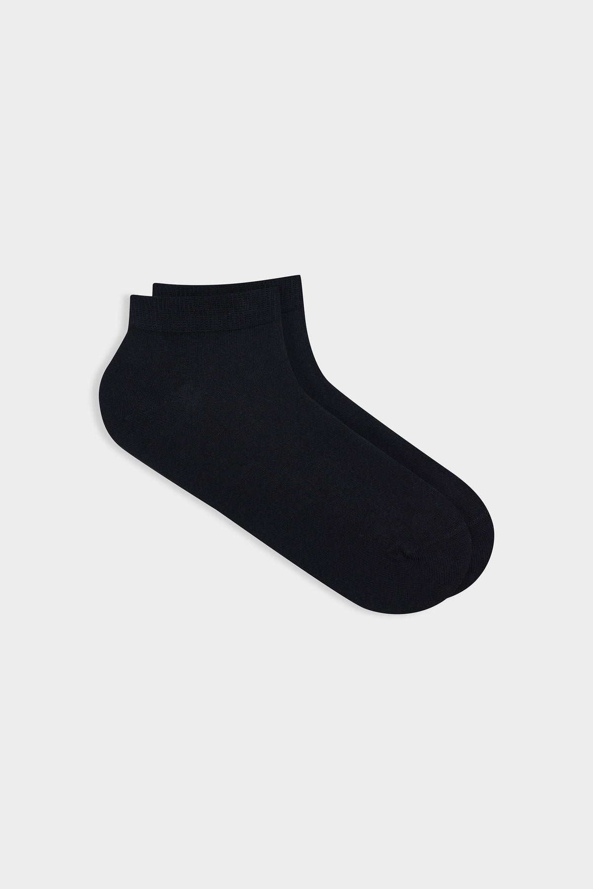 Schwarze Baumwoll-Sportsocken - 3 Paar