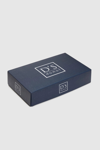 Ds Damat Schwarze Leder Smart Wallet