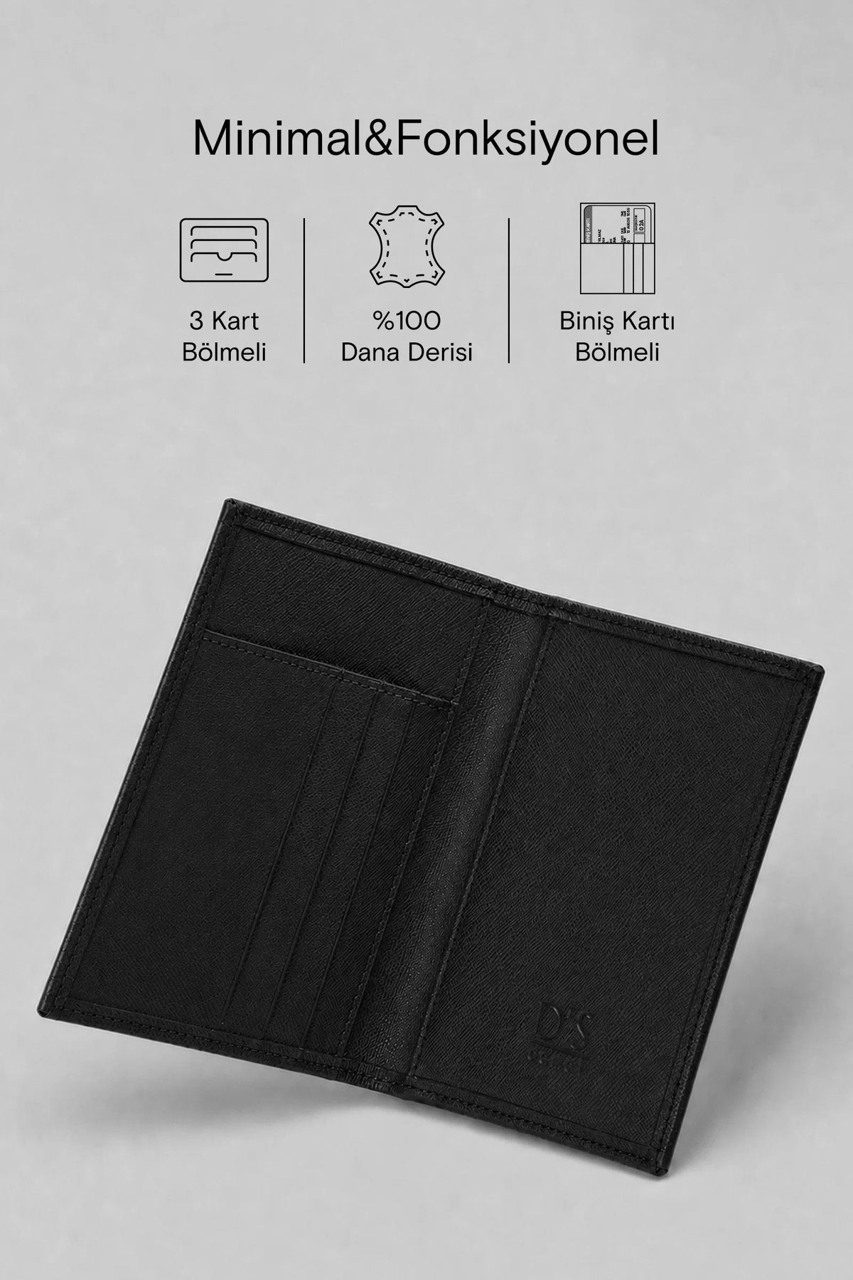 Intelligente Leder-Reisepasshülle mit Tracker
