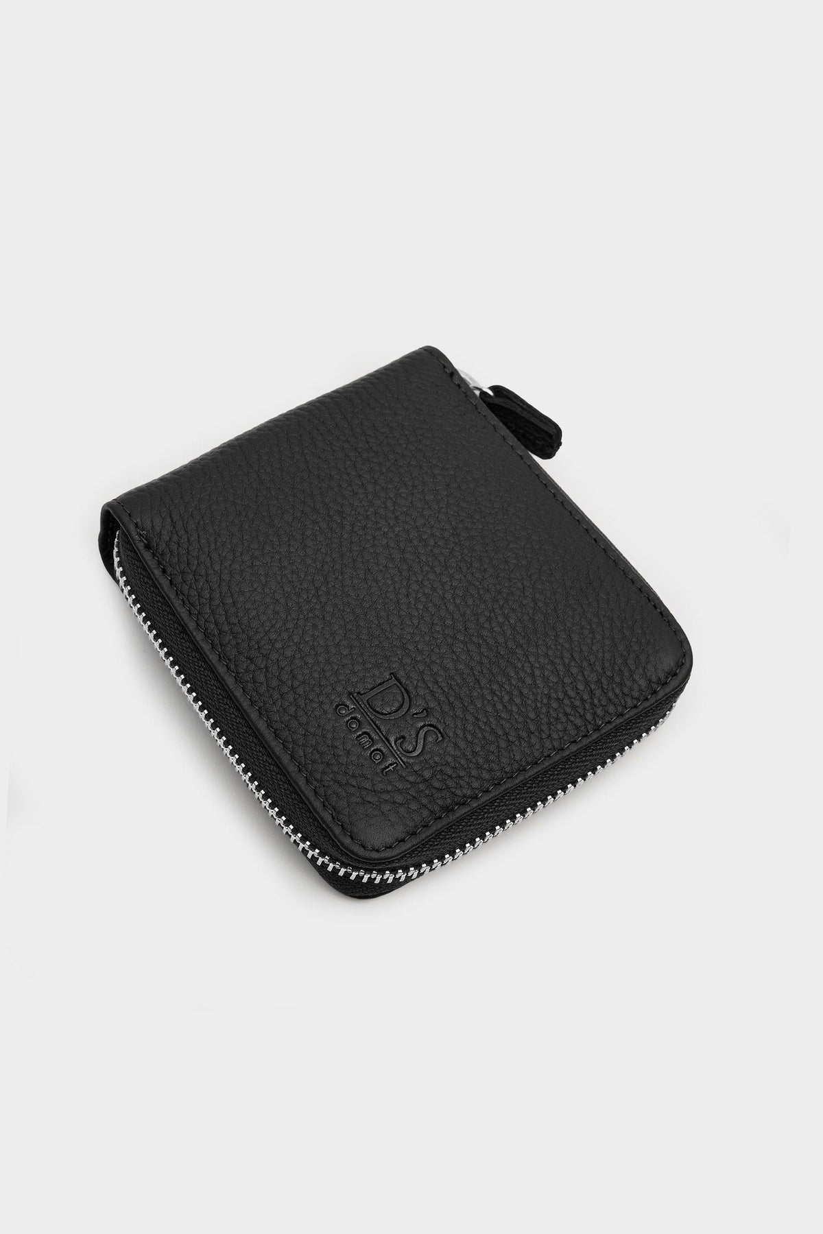 Ds Damat Schwarzes Zamak Logo Geldbörse