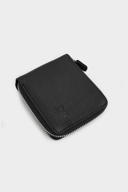 Ds Damat Schwarzes Zamak Logo Geldbörse