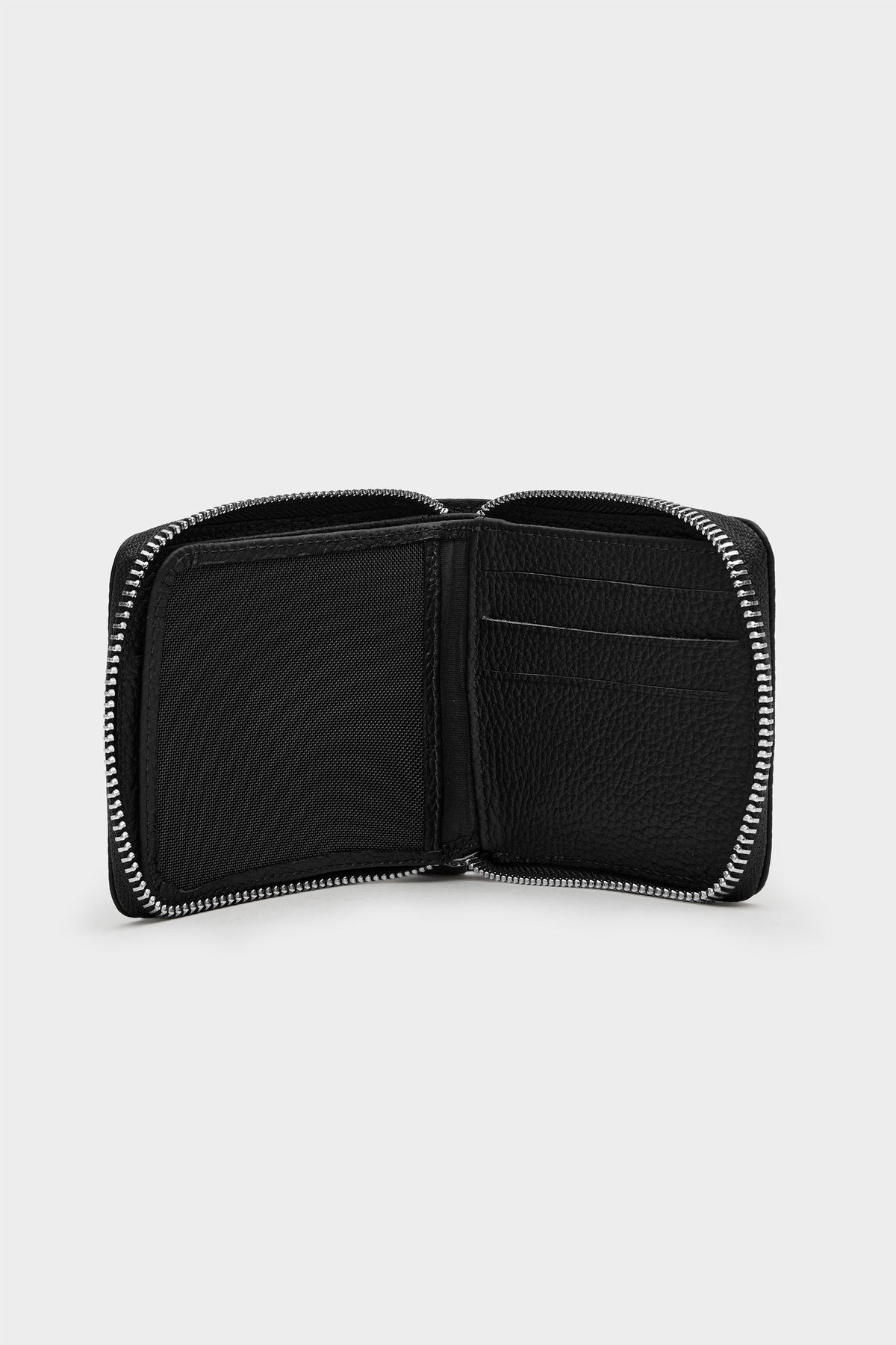 Ds Damat Schwarzes Zamak Logo Geldbörse