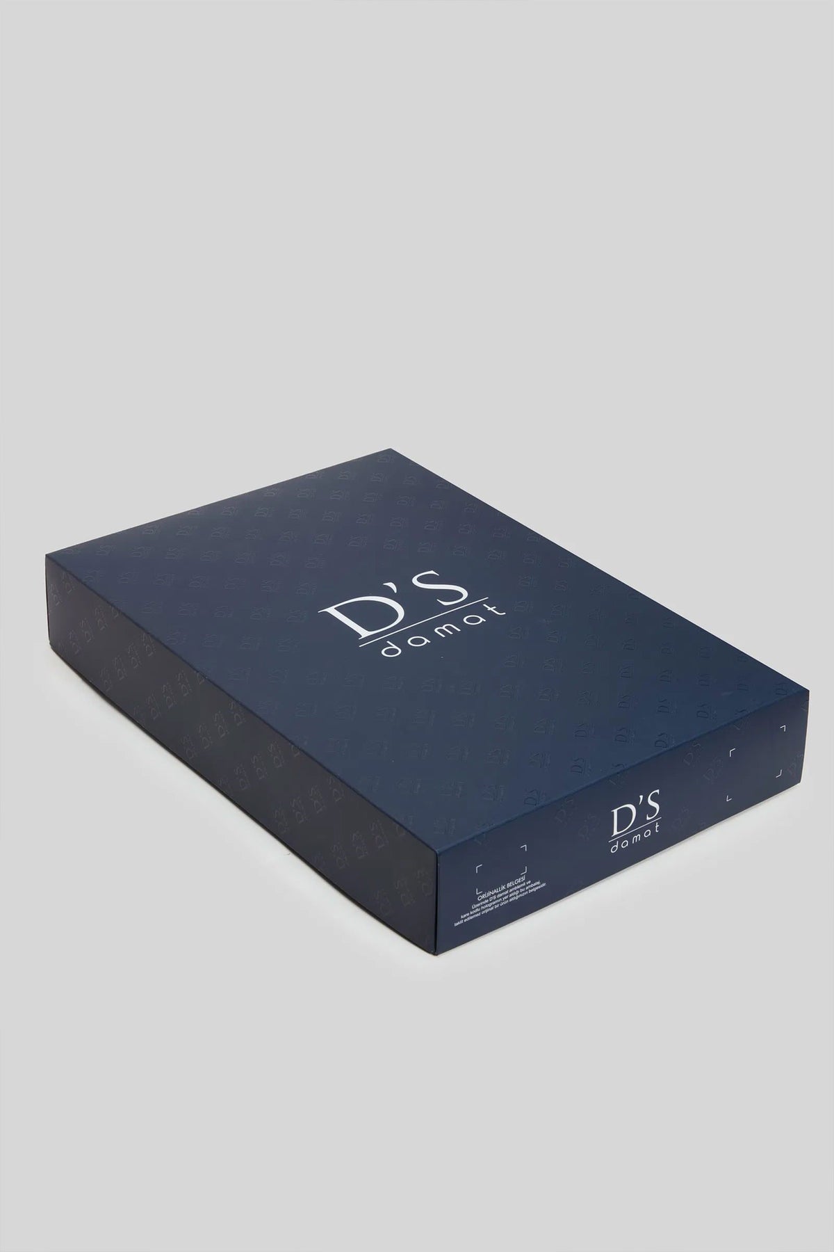 DS Damat Schwarzes Slim Fit Polo T-Shirt in Geschenkbox