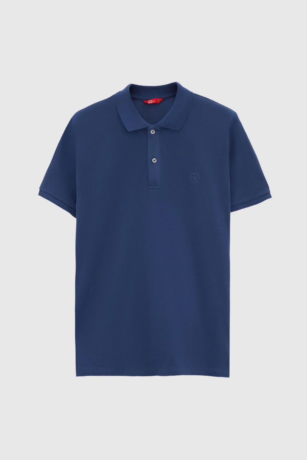 DS Damat Schwarzes Slim Fit Polo T-Shirt in Geschenkbox