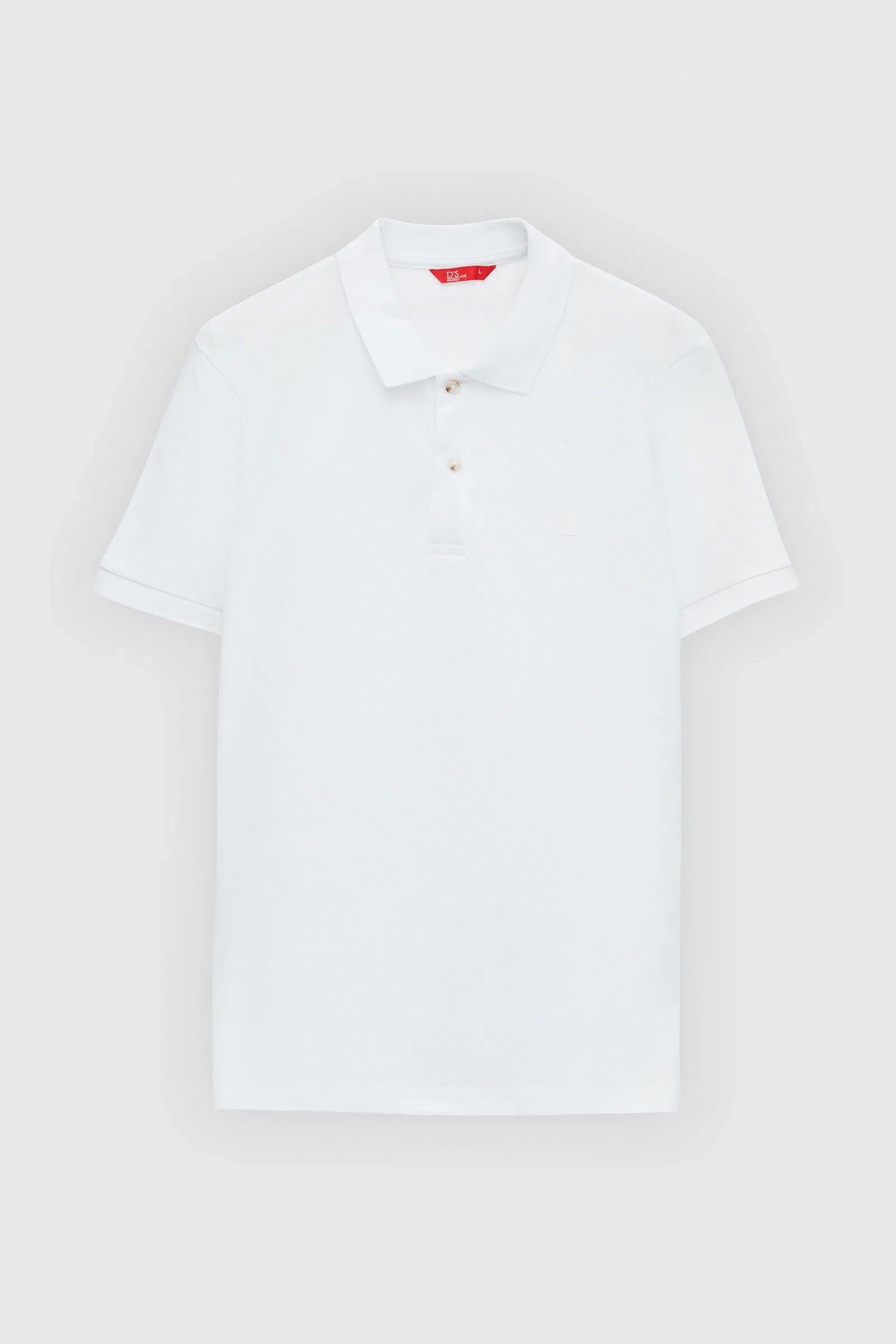 DS Damat Schwarzes Slim Fit Polo T-Shirt in Geschenkbox