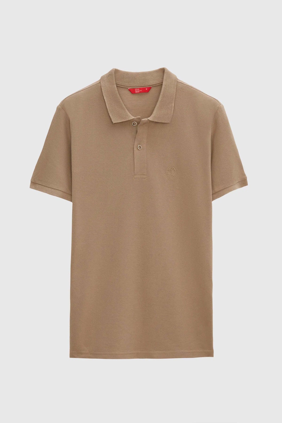 DS Damat Schwarzes Slim Fit Polo T-Shirt in Geschenkbox