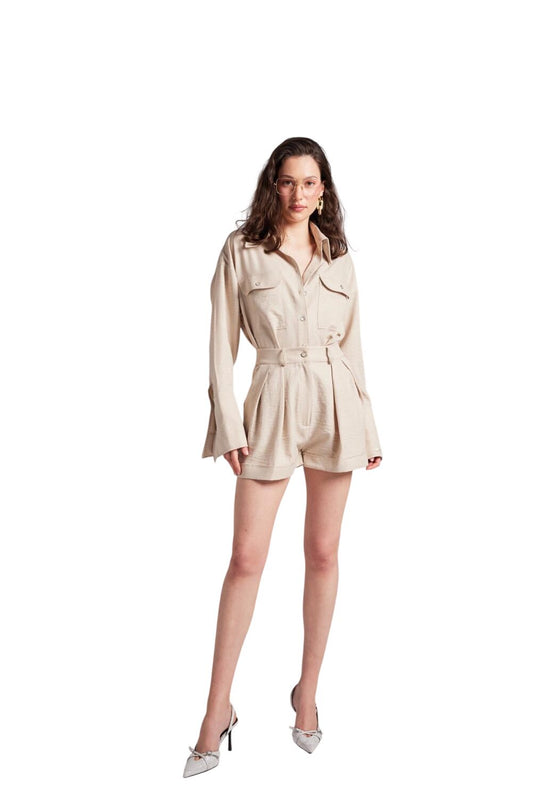 Knopfverschluss Mini Julia Shorts