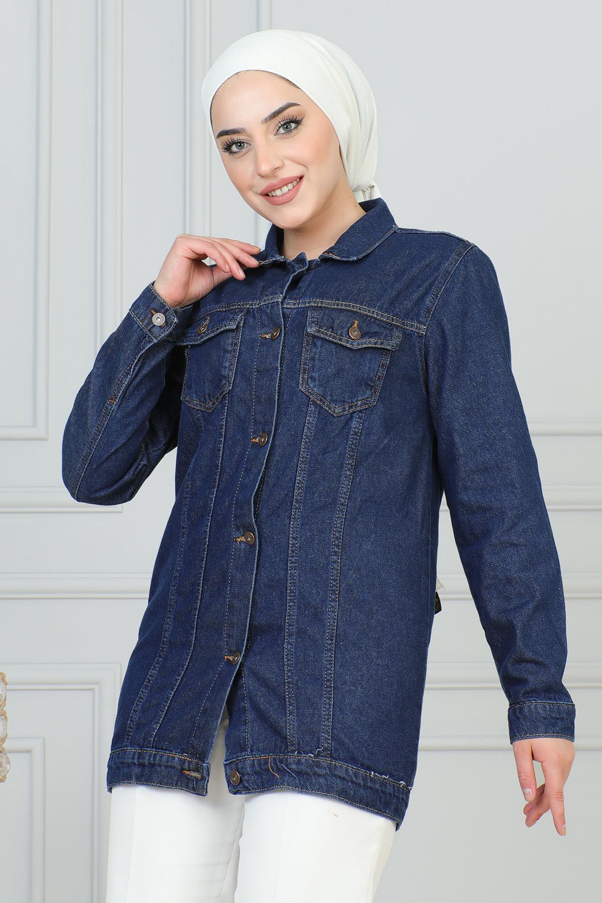 Knopfleiste Jeansjacke