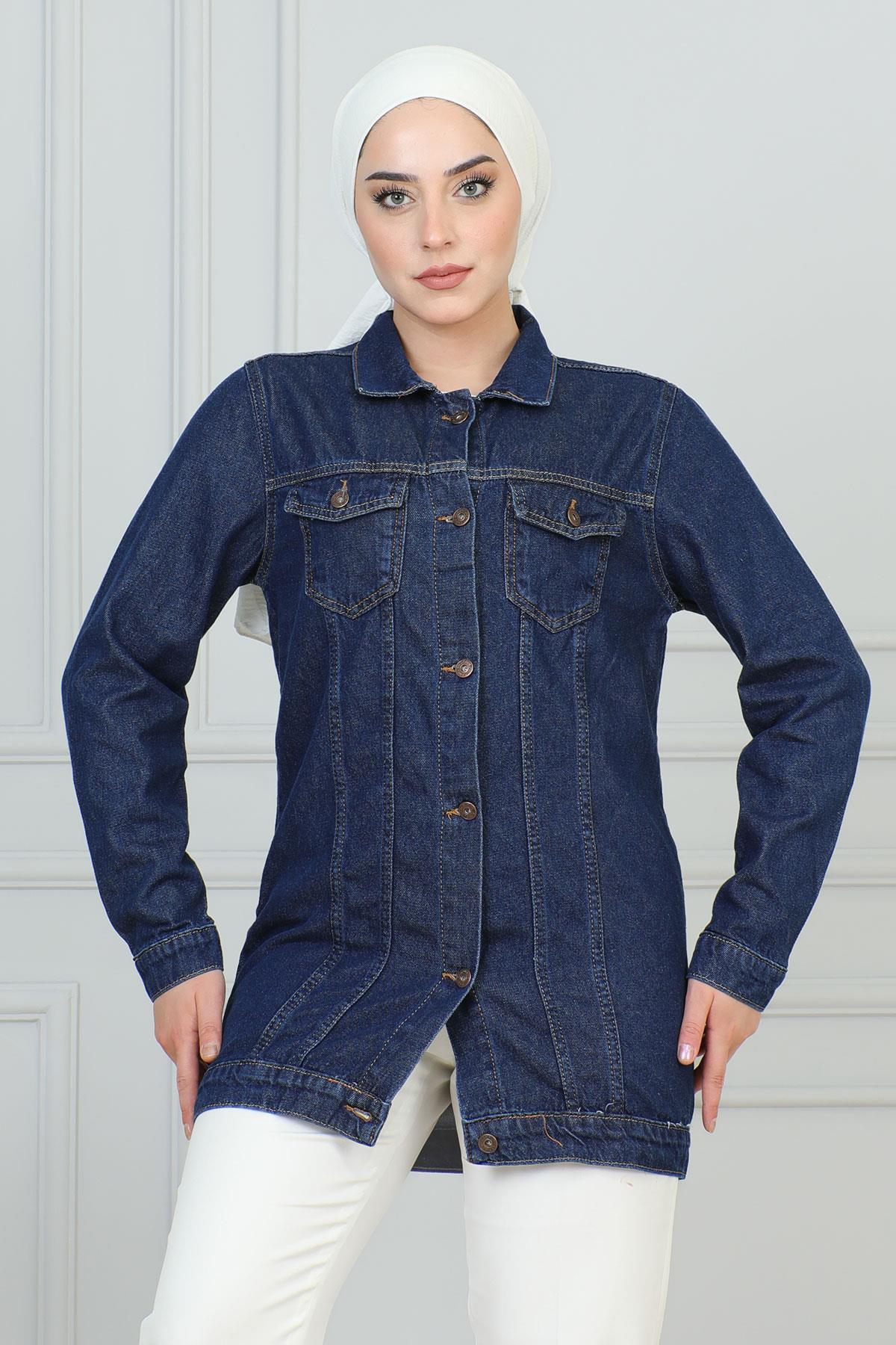 Knopfleiste Jeansjacke