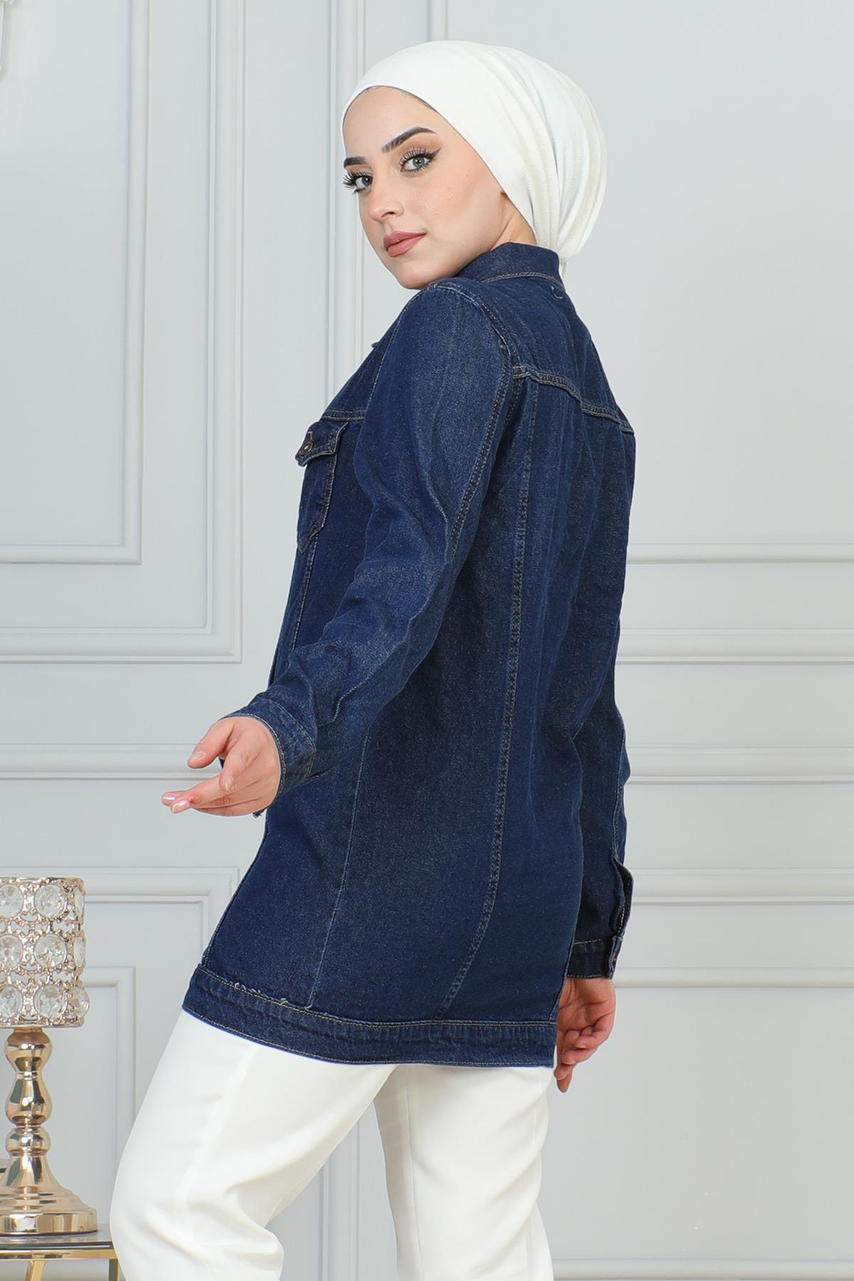 Knopfleiste Jeansjacke