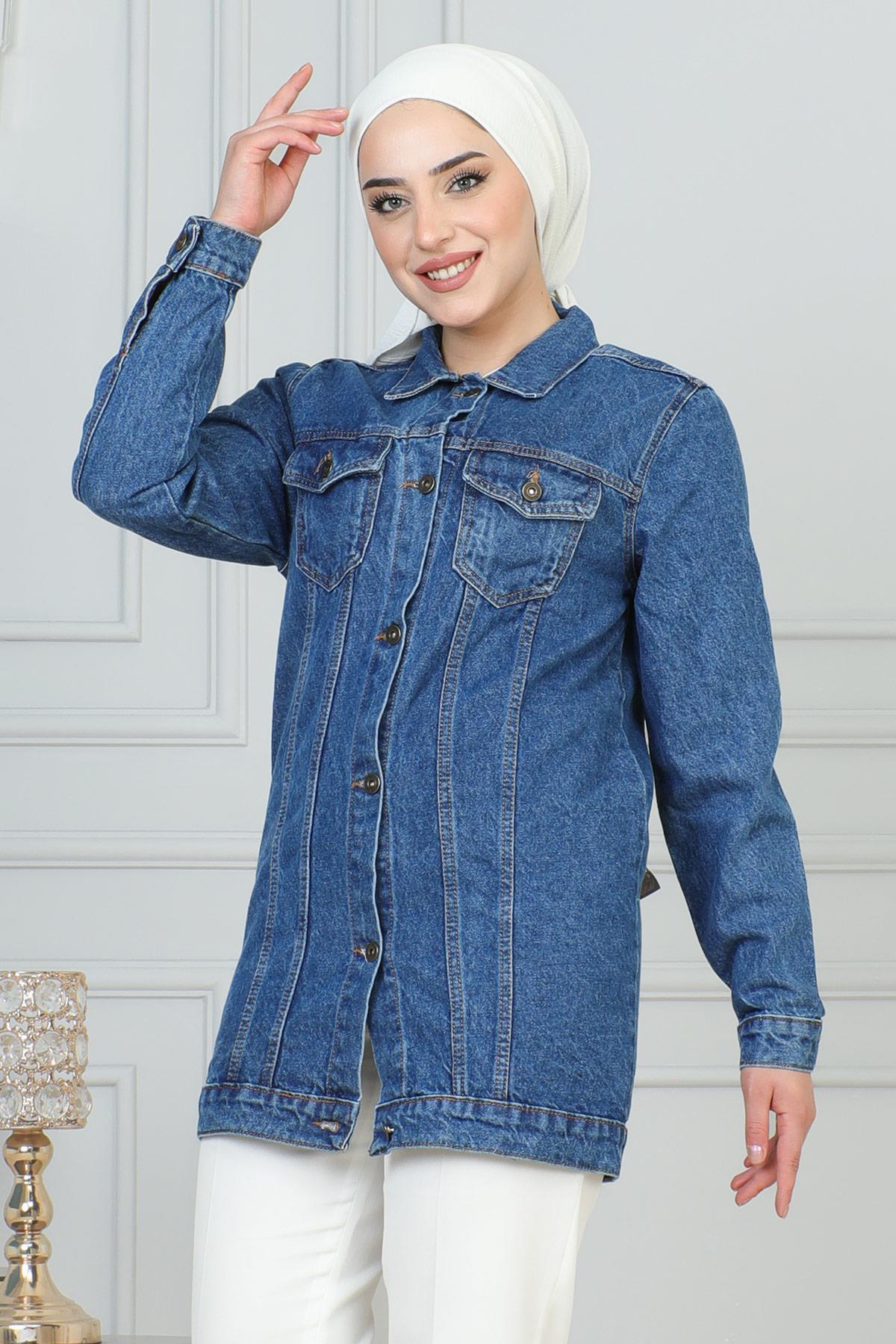 Knopfleiste Jeansjacke