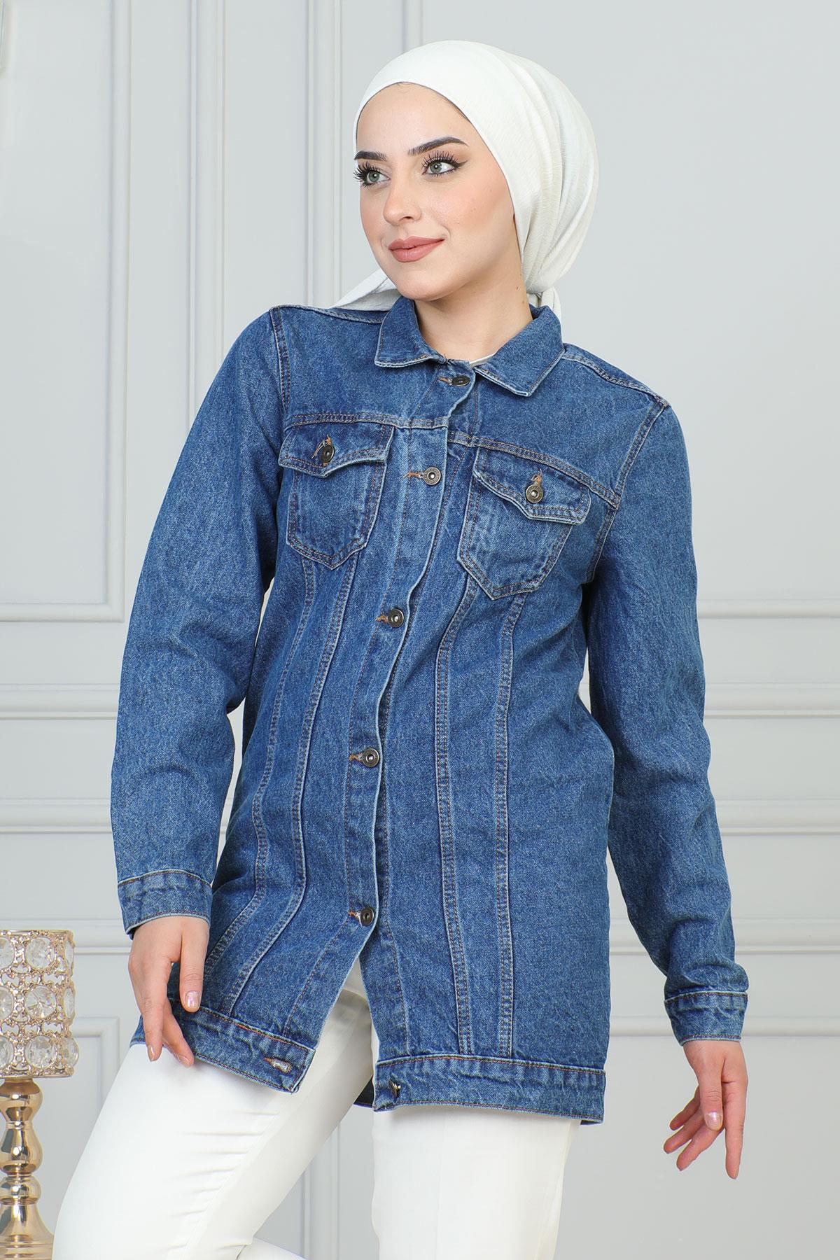 Knopfleiste Jeansjacke