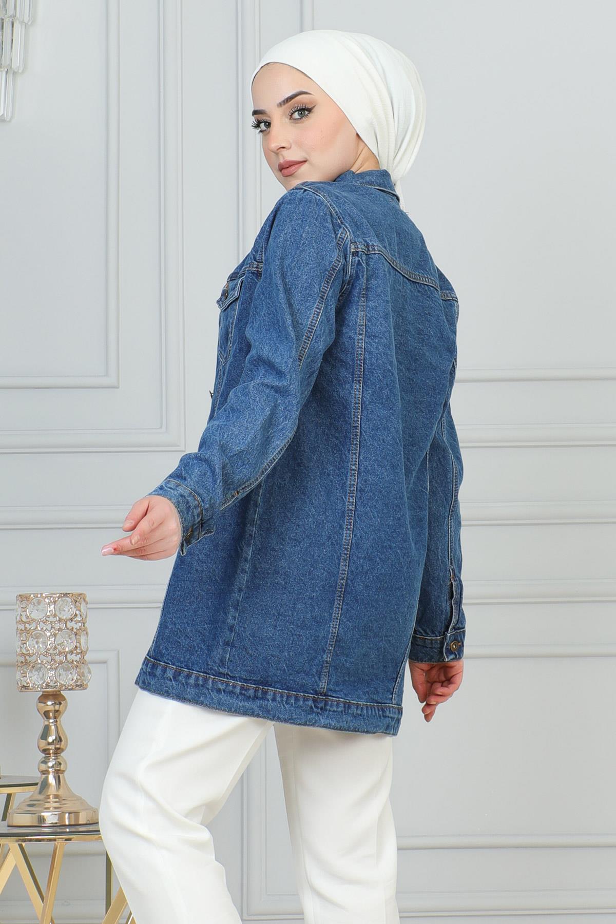 Knopfleiste Jeansjacke