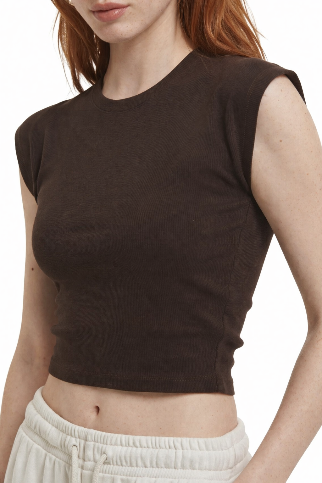 Basic T-Shirt mit kurzen Ärmeln
