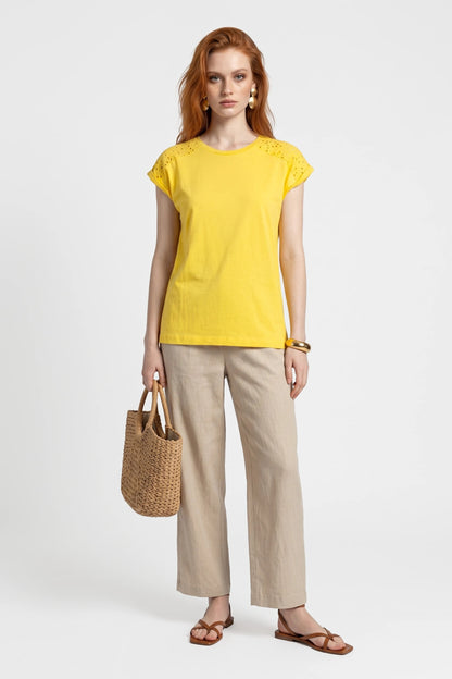 Lässiges Kurzarm T-Shirt, Relaxed Fit