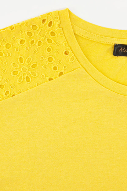 Lässiges Kurzarm T-Shirt, Relaxed Fit