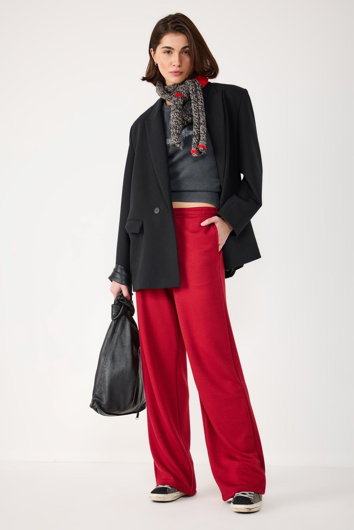 Jogginghose mit geradem Schnitt