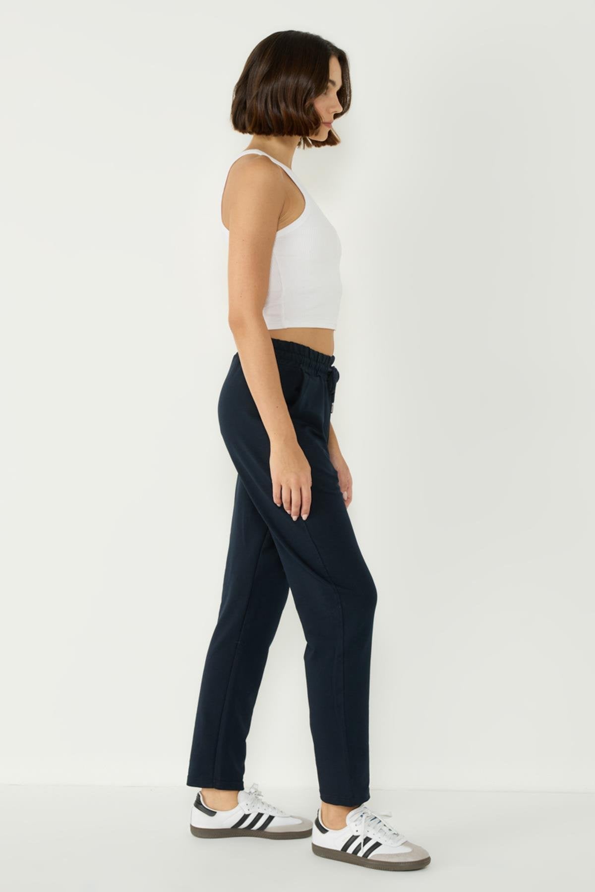 Flache Saum Jogginghose