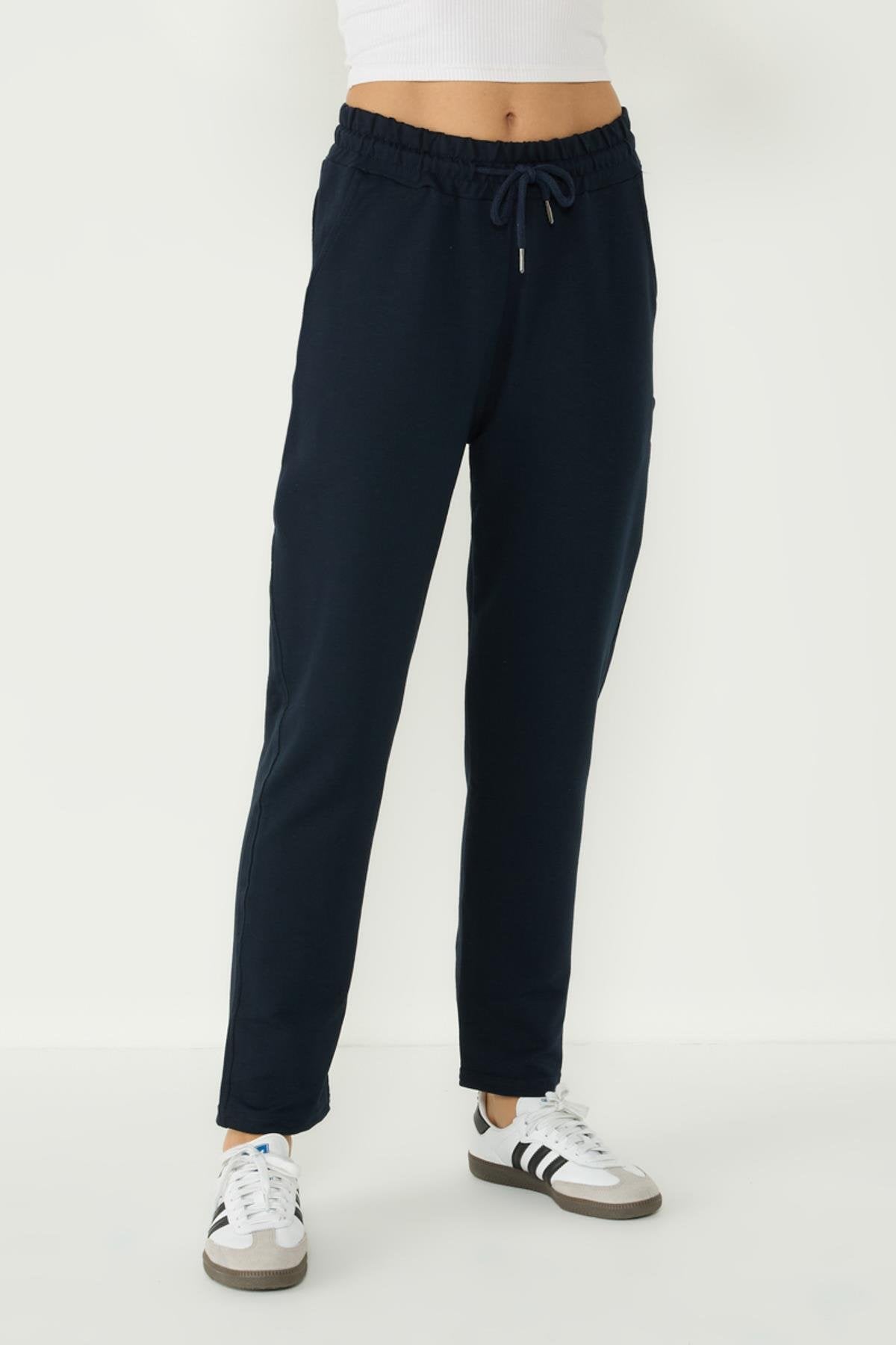 Flache Saum Jogginghose