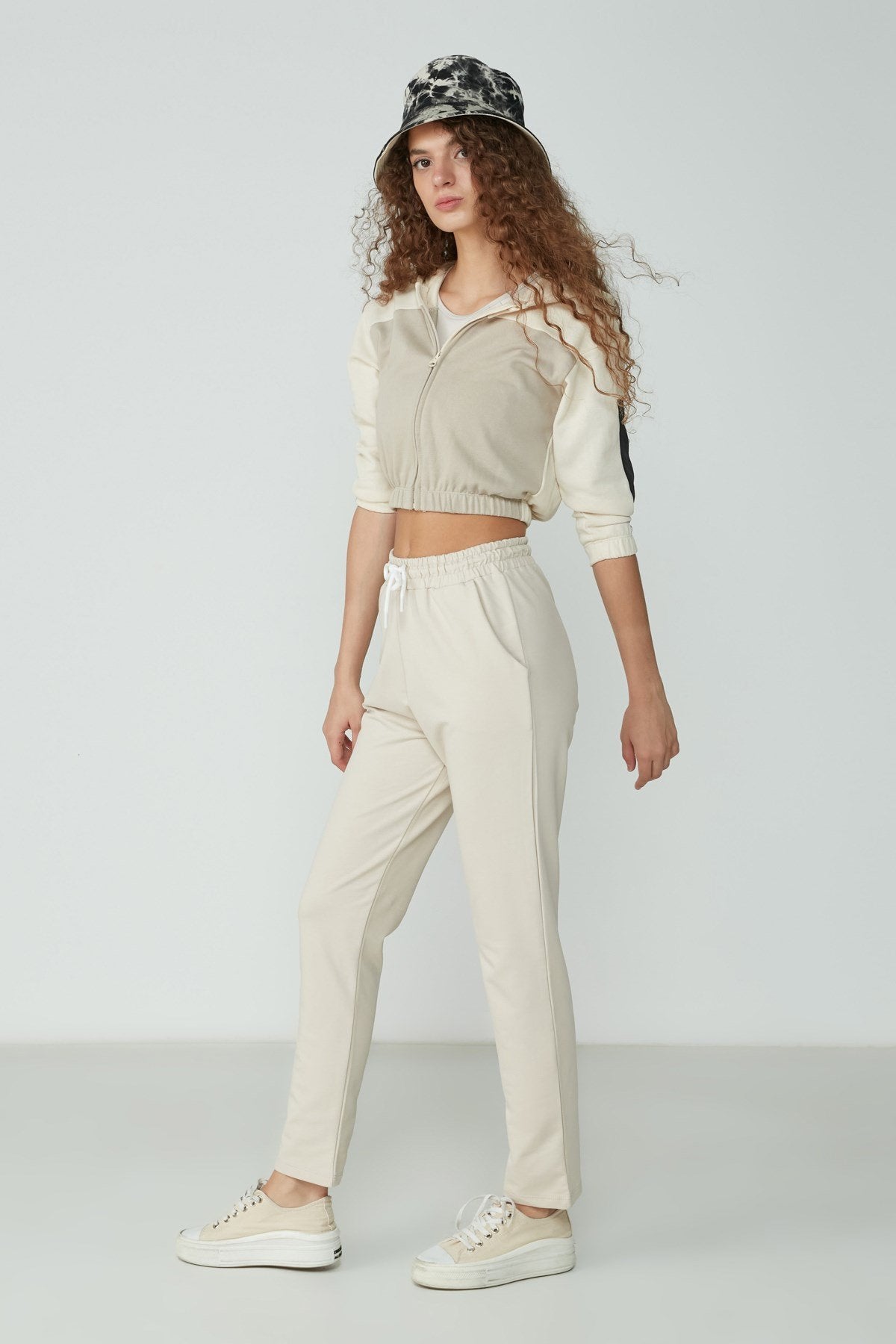 Flache Saum Jogginghose