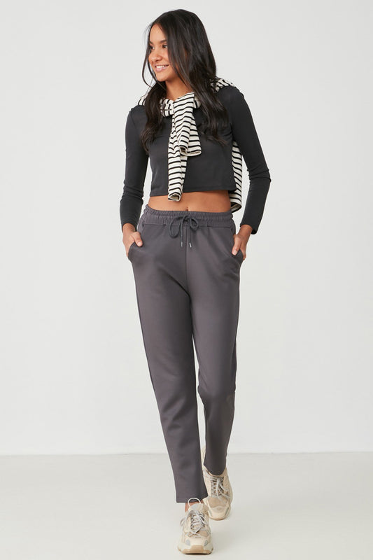 Flache Saum Jogginghose