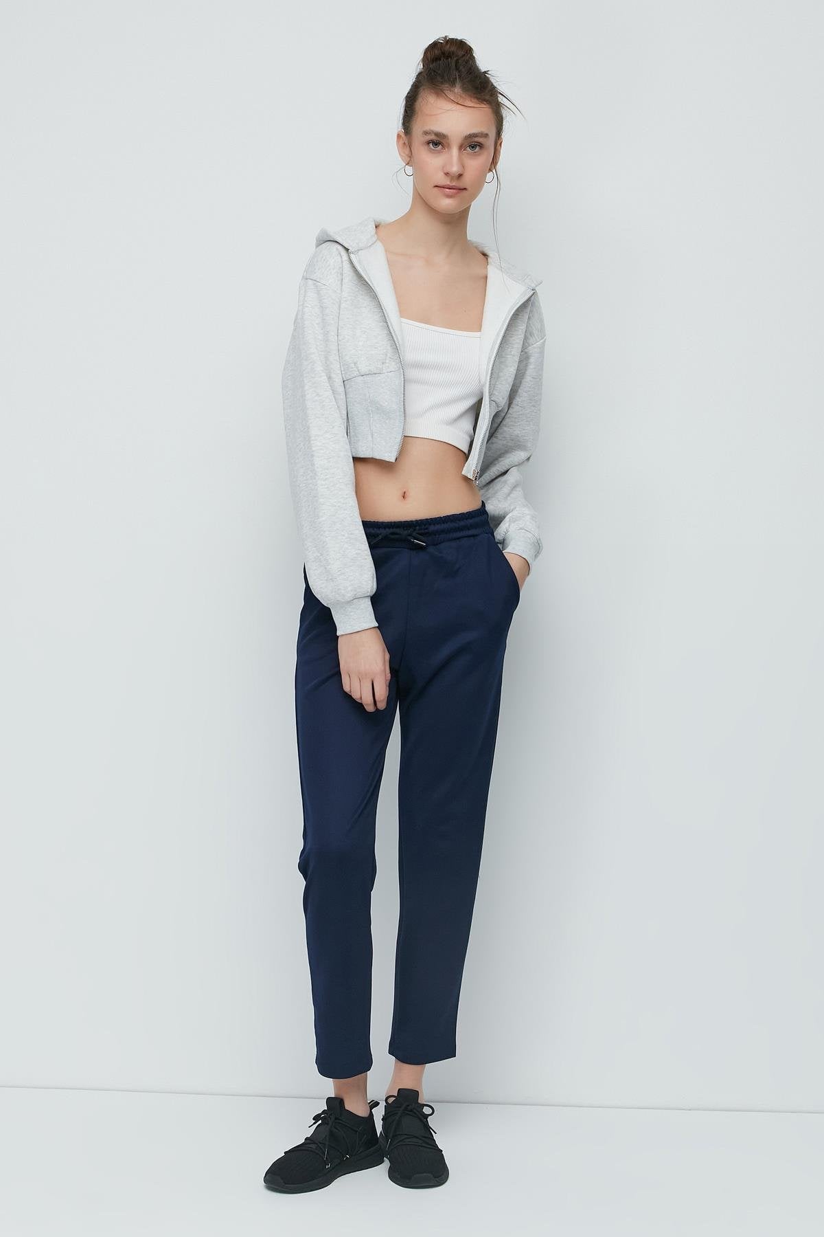 Flache Saum Jogginghose