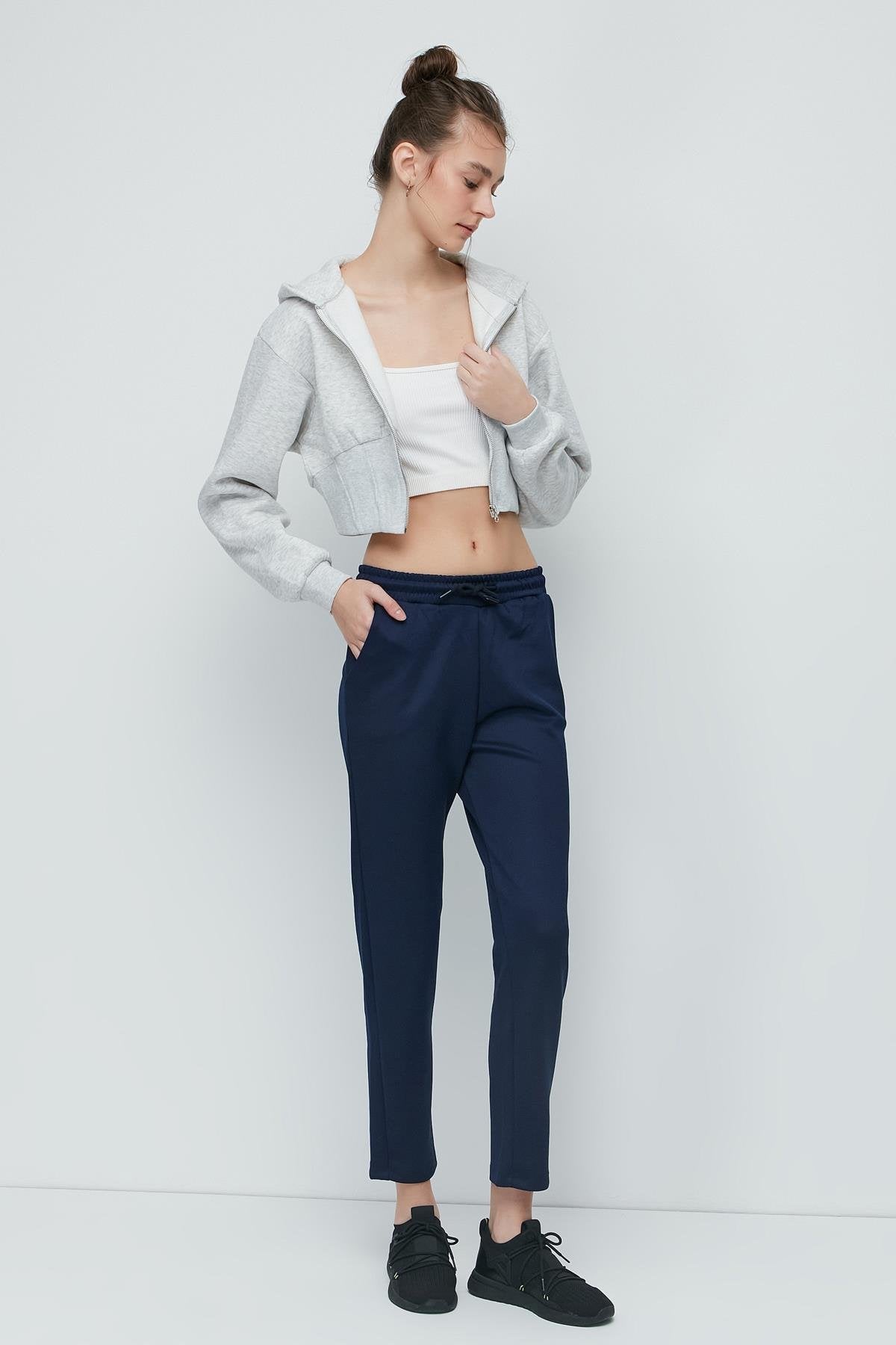 Flache Saum Jogginghose