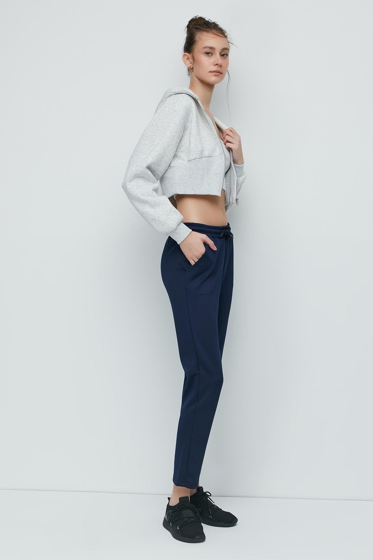 Flache Saum Jogginghose