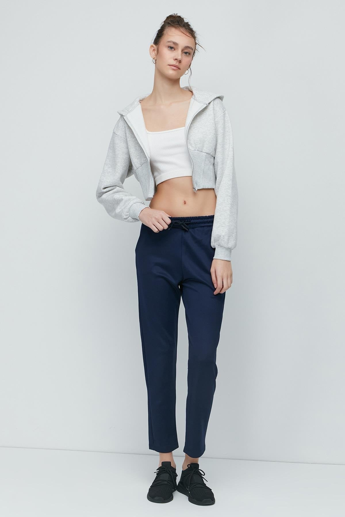 Flache Saum Jogginghose