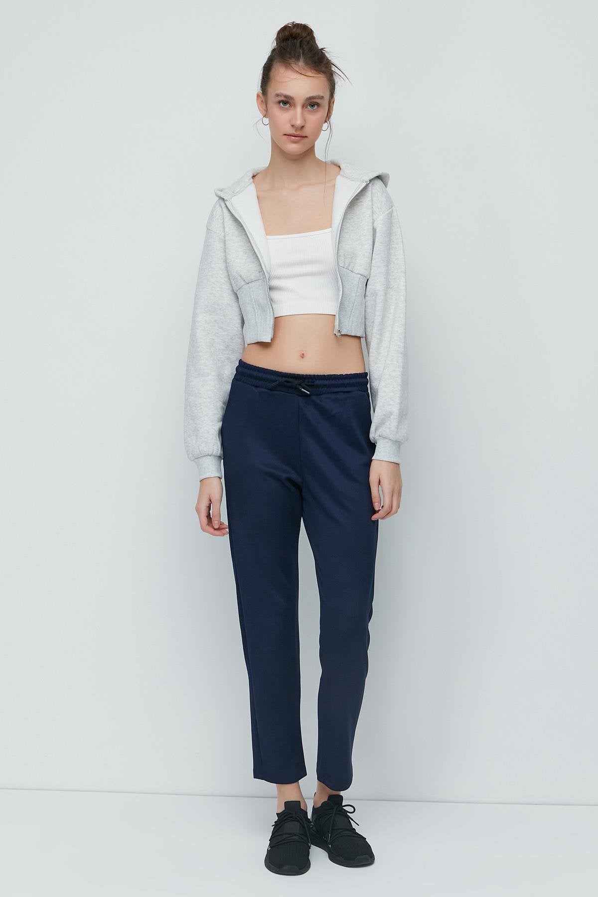 Flache Saum Jogginghose