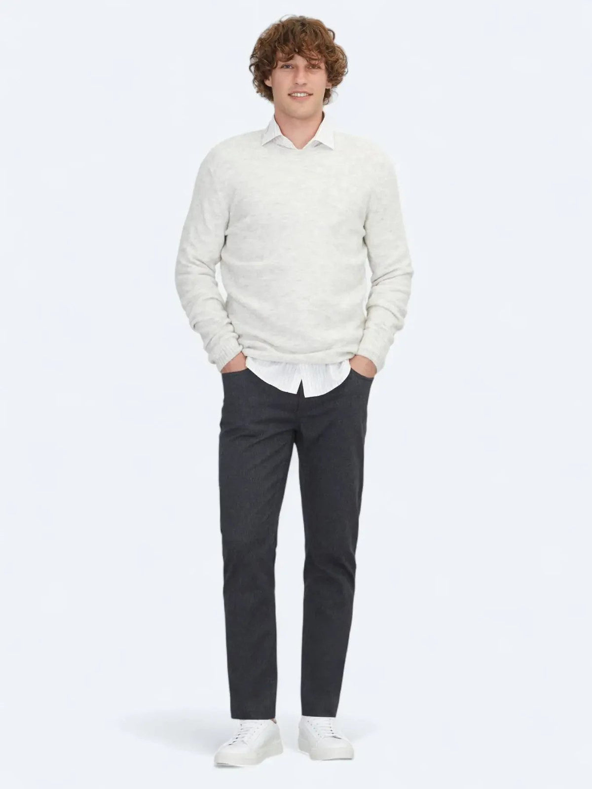 Ecru Strickpullover