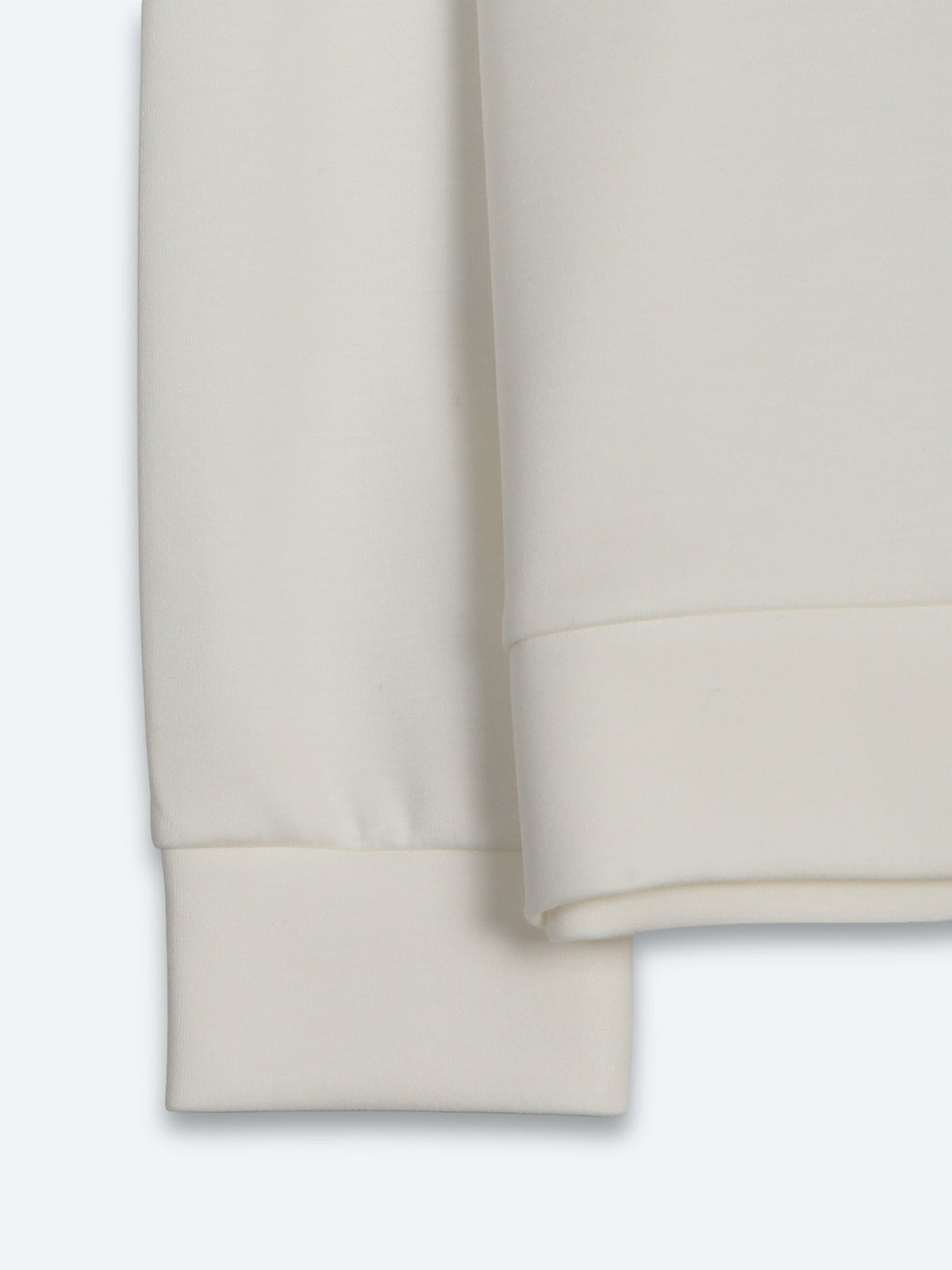 KİP Bedrucktes Sweatshirt mit Rundhalsausschnitt Ecru