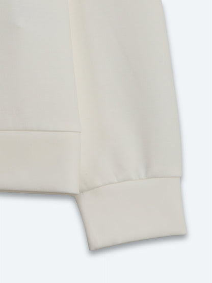 Bedrucktes Sweatshirt mit Rundhalsausschnitt