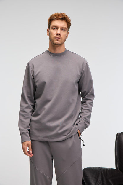 EDMUND Herren Rundhals Sweatshirt