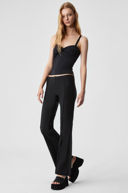 EFILIUS Damen Weite Zip Hose