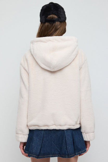 Fleecejacke mit Reißverschluss