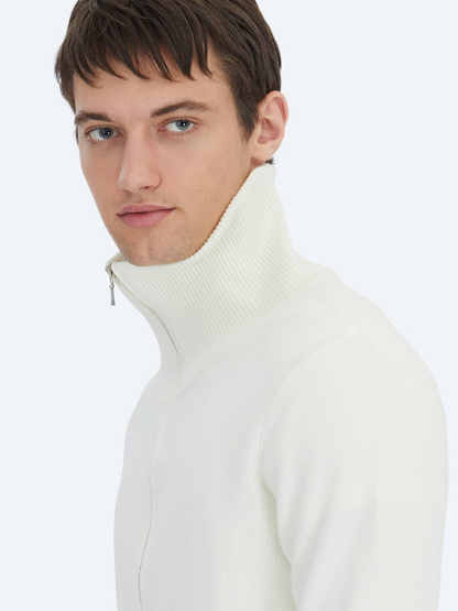 Ecru Strickjacke