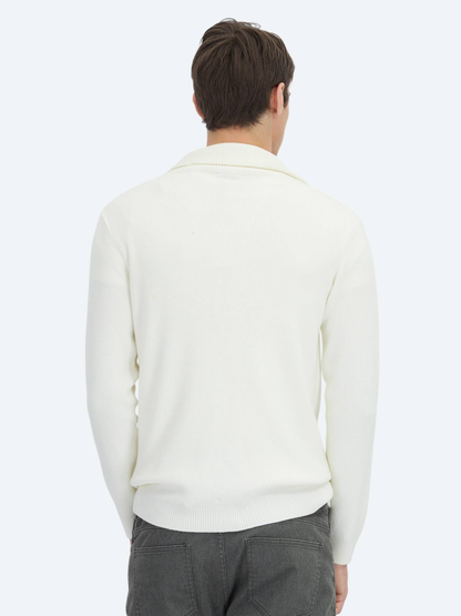Ecru Strickjacke