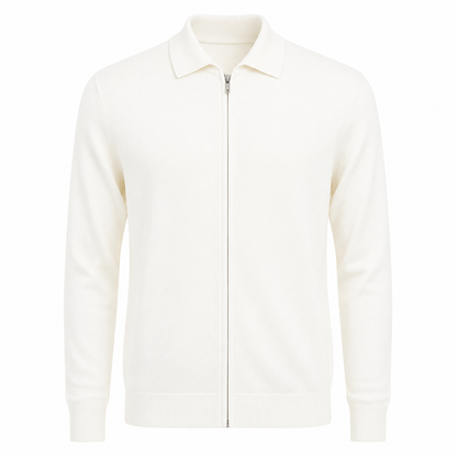Ecru Strickjacke