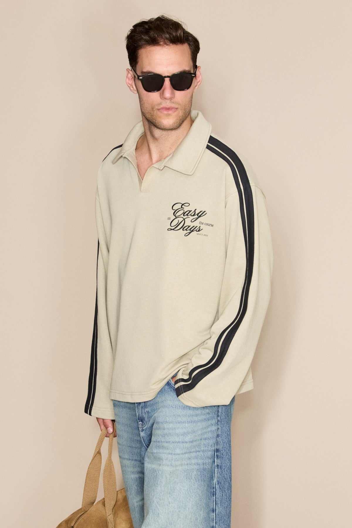 ELBRUS Herren Gestreiftes Sweatshirt