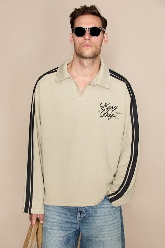 ELBRUS Herren Gestreiftes Sweatshirt