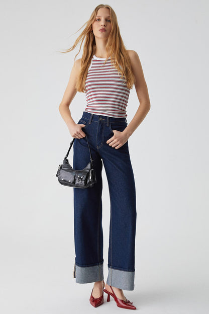 ELDANR Damen Slim Tanktop bedruckt