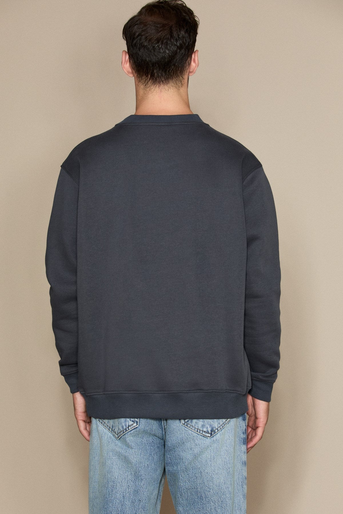ELION Herren Sweatshirt mit V-Ausschnitt