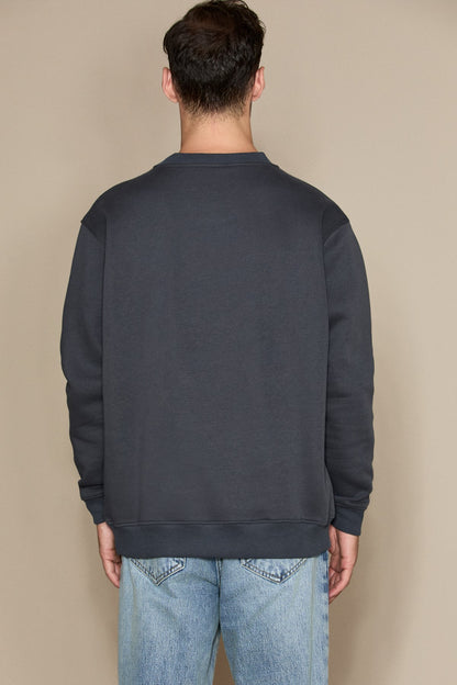 ELION Herren Sweatshirt mit V-Ausschnitt
